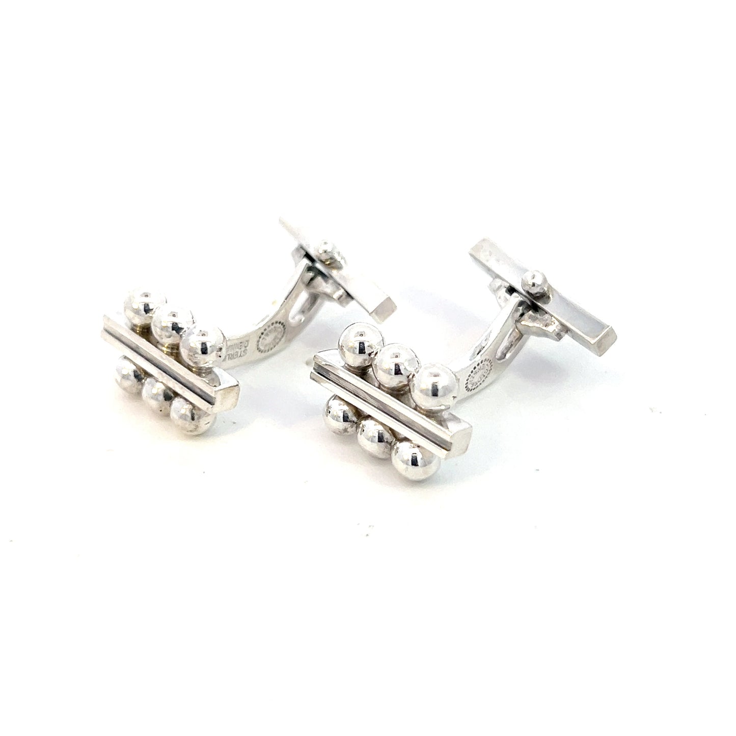 Georg Jensen Estate Cufflinks Sterling Silver GJ31