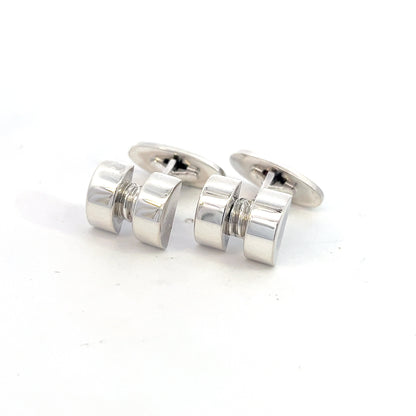 Georg Jensen Estate Cufflinks Sterling Silver 15.4 Grams GJ38