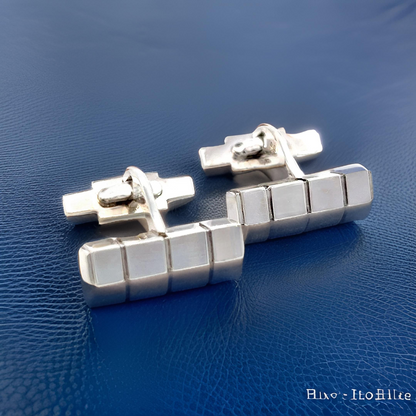 Georg Jensen Estate Mens Cufflinks Sterling Silver GJ29