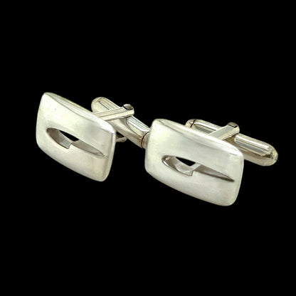 Gucci Estate Mens Cufflinks Silver G21