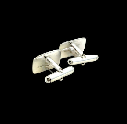 Gucci Estate Mens Cufflinks Silver G21