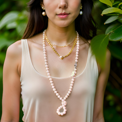 Akoya Pearl Diamond Necklace 30" 18k W Gold 8.50 mm Certified $5,975 311640