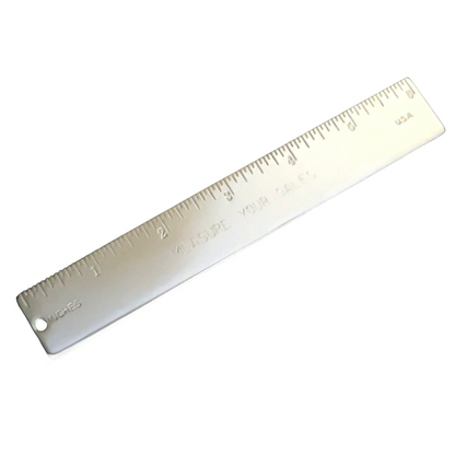 Tiffany & Co Estate Ruler 6" Sterling Silver TIF632