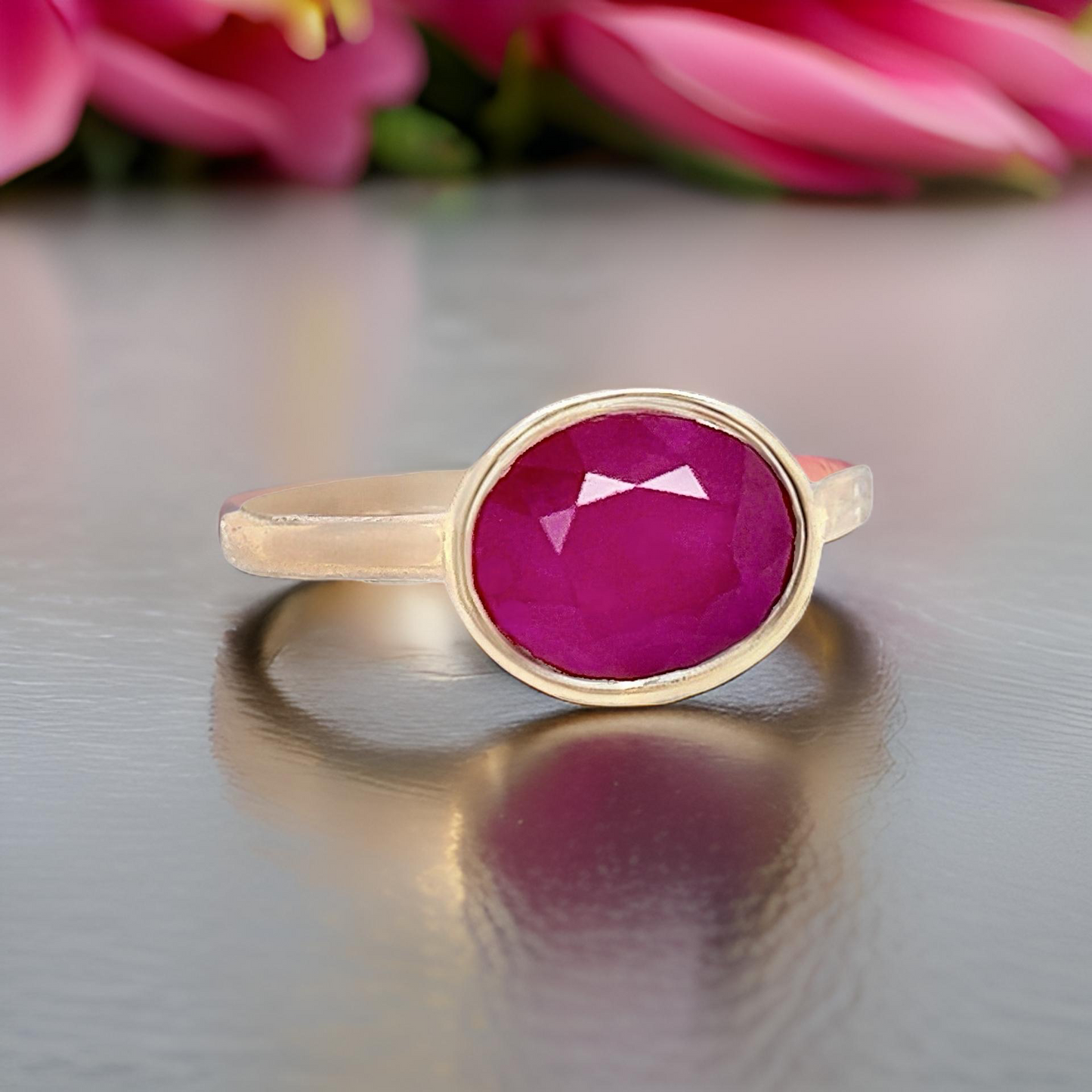 Natural Ruby Ring 6.5 14k Yellow Gold 4.51 TCW Certified $2,950 221352