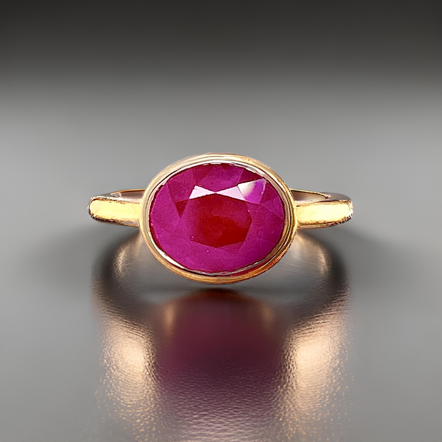 Natural Ruby Ring 6.5 14k Yellow Gold 4.51 TCW Certified $2,950 221352