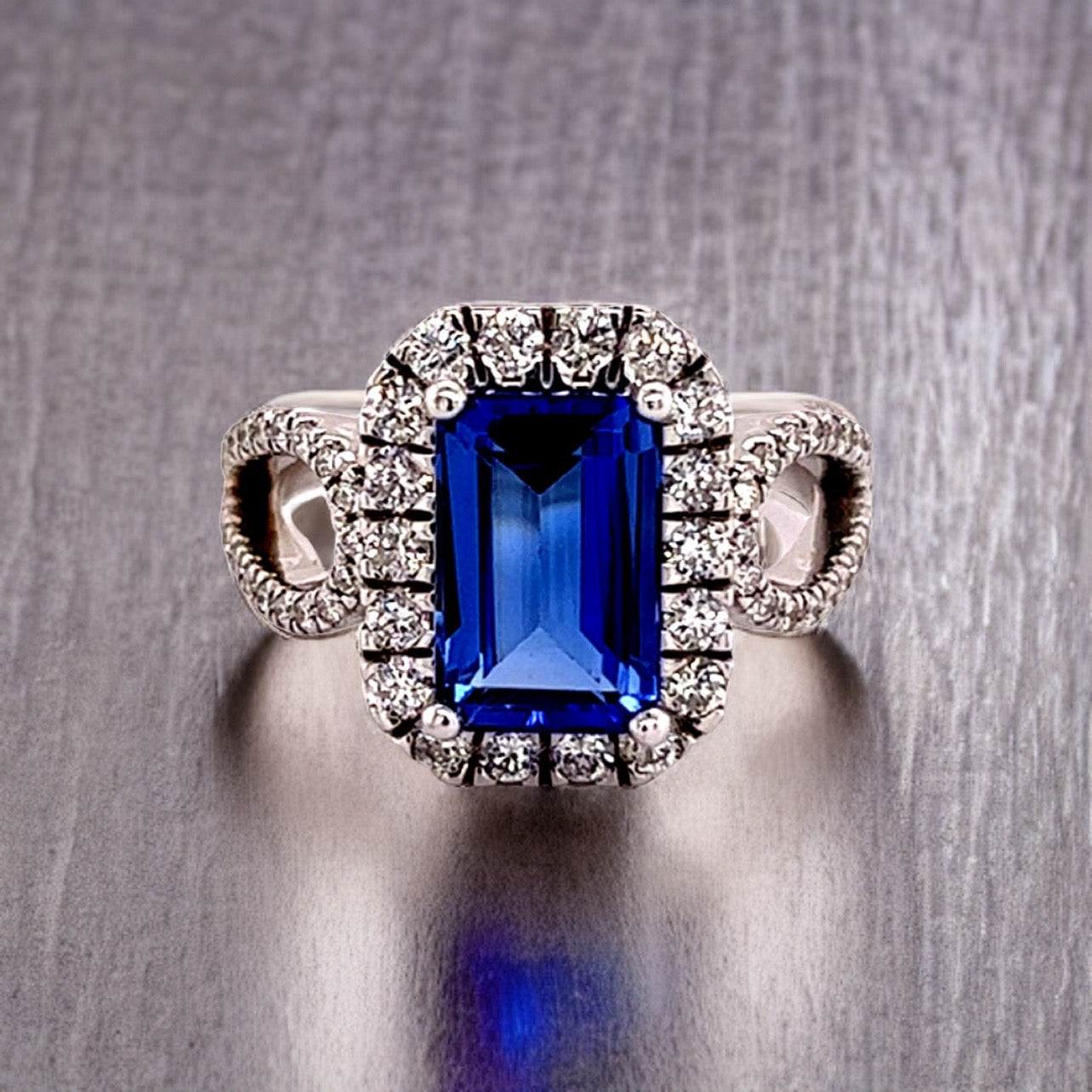 Natural Tanzanite Diamond Ring 14k Gold 5.08 TCW 5.52g Certified $5,950 215423 - Certified Fine Jewelry