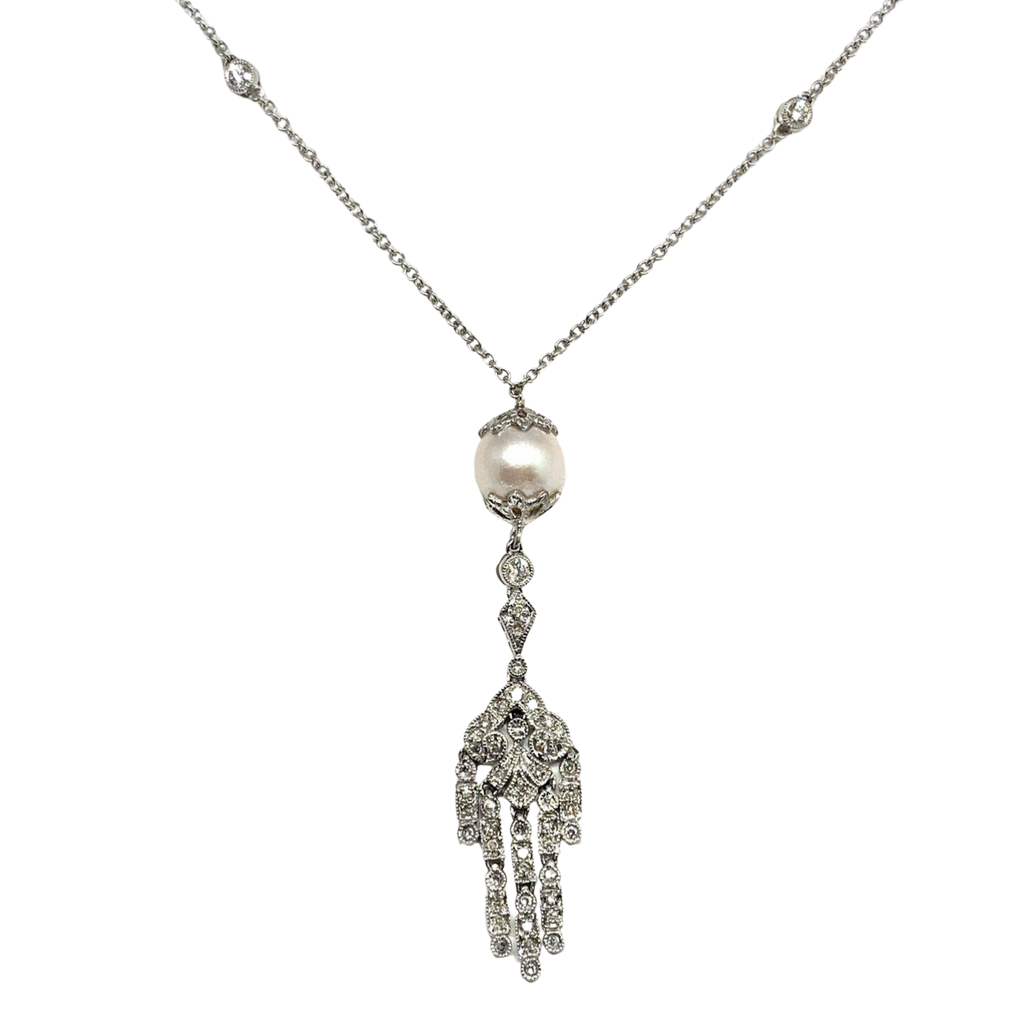 South Sea Pearl Drop Necklace 14k Gold 9.00 mm Pearl Certified $4,250 821050 - Certified Fine Jewelry