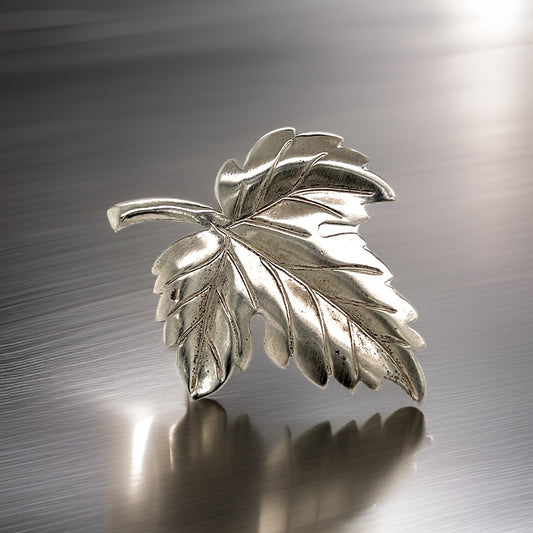Tiffany & Co Authentic Estate Leaf Brooch Pin Sterling Silver 7 Grams TIF390