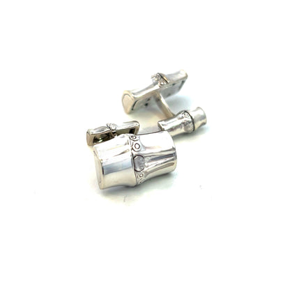 Georg Jensen Estate Bambo Cufflinks Sterling Silver GJ30