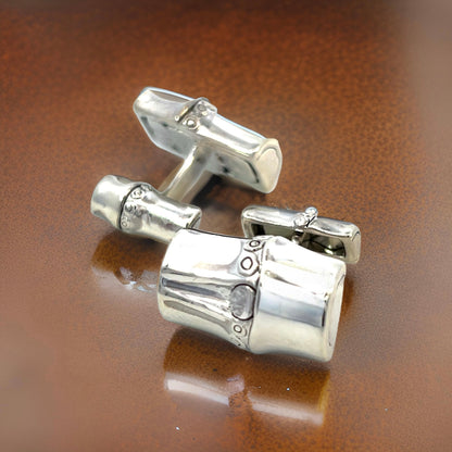 Georg Jensen Estate Bambo Cufflinks Sterling Silver GJ30