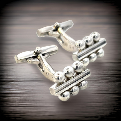 Georg Jensen Estate Cufflinks Sterling Silver GJ31