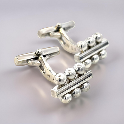 Georg Jensen Estate Cufflinks Sterling Silver GJ31