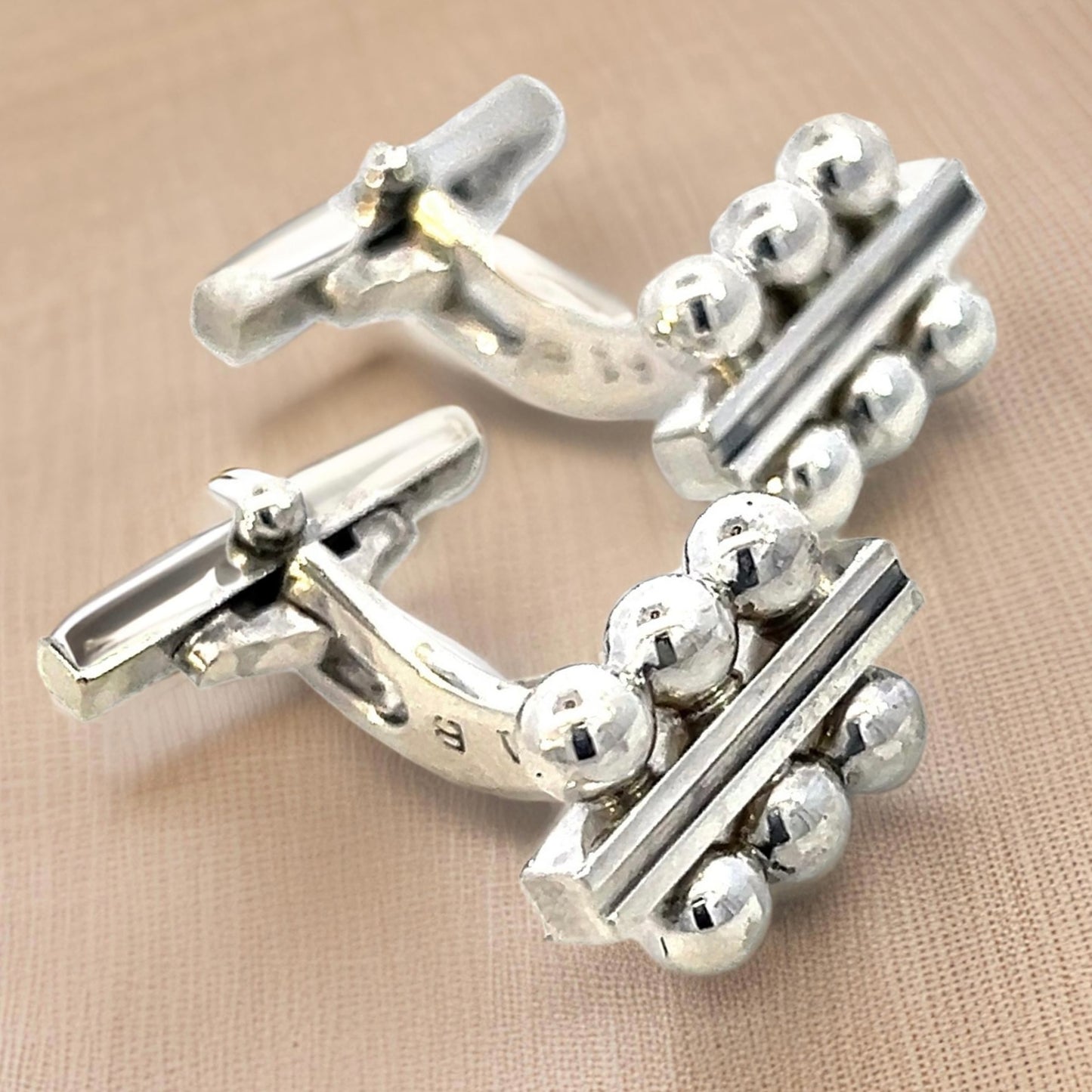 Georg Jensen Estate Cufflinks Sterling Silver GJ31