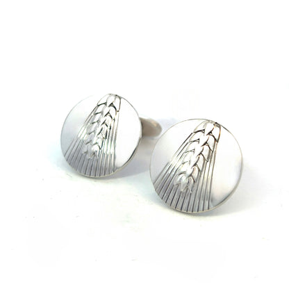 Georg Jensen Estate Cufflinks Sterling Silver 18 Grams GJ39