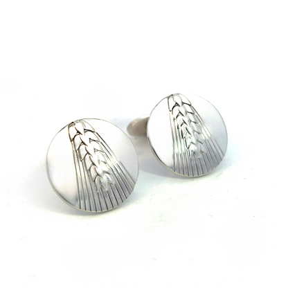 Georg Jensen Estate Cufflinks Sterling Silver 18 Grams GJ39