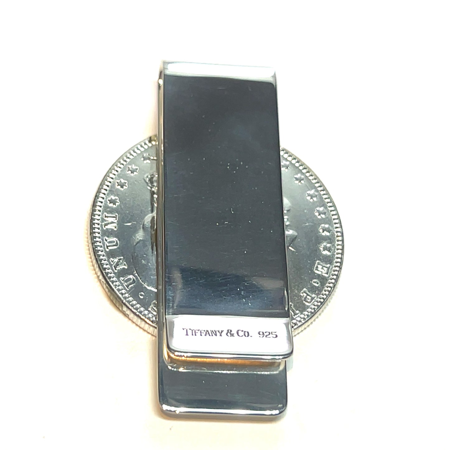 Tiffany & Co Trump Money Clip Sterling Silver Estate TIF905