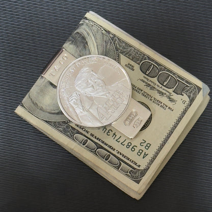 Tiffany & Co Trump Money Clip Sterling Silver Estate TIF906