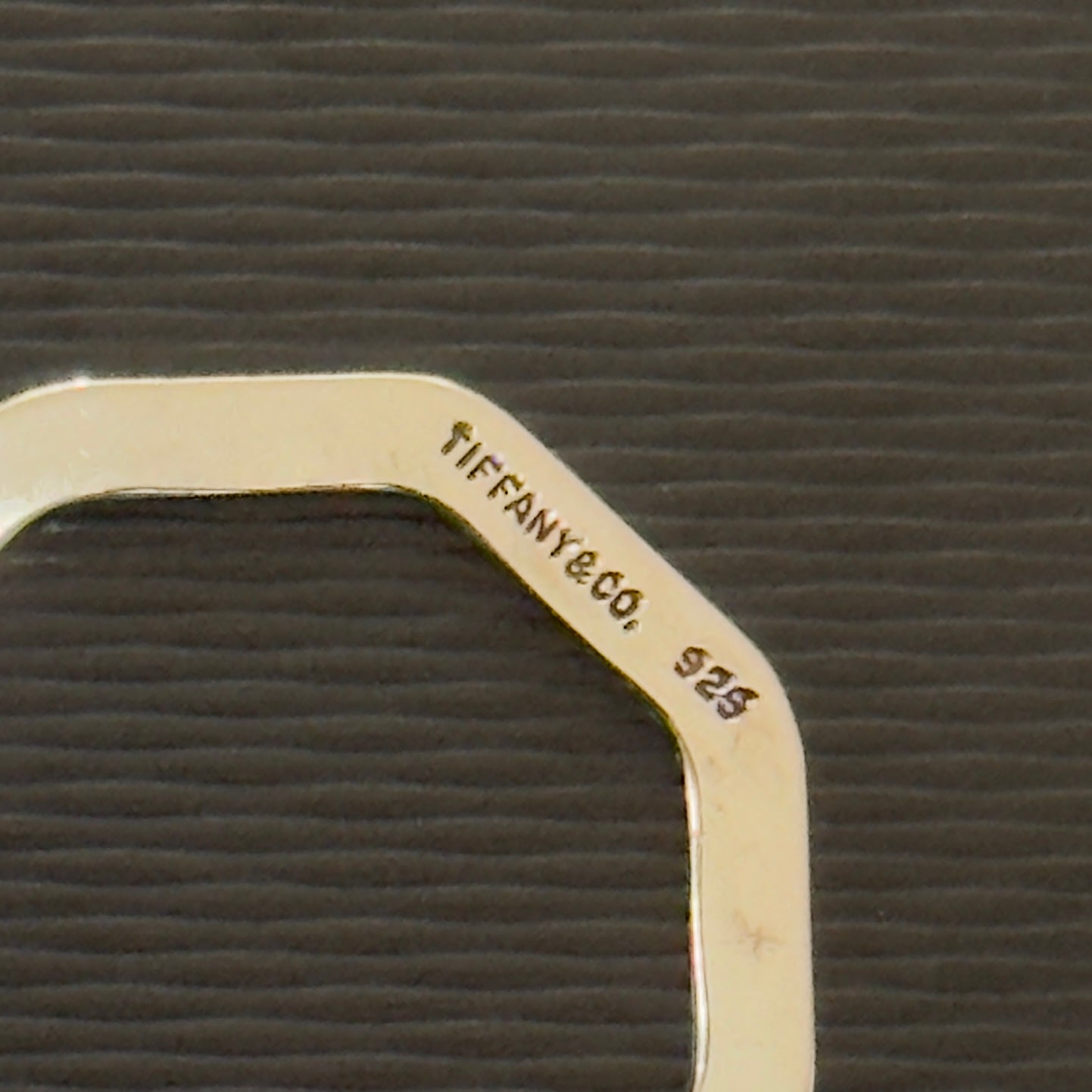 Tiffany & Co Key Ring Sterling Silver Estate TIF913