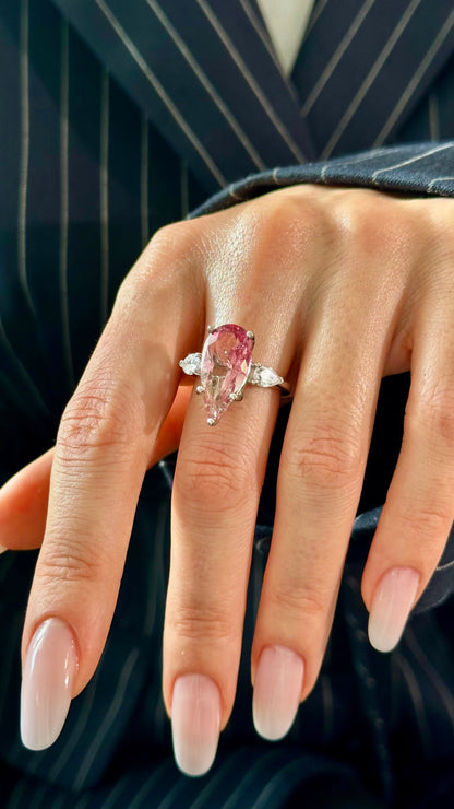 Natural Tourmaline Sapphire Ring Size 6.5 14k Gold 6.45 TCW Certified $5,950 508590