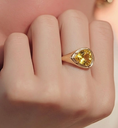Natural Sapphire Ring Size 7 14k Gold 2.8 Carats Certified $5,950 604451