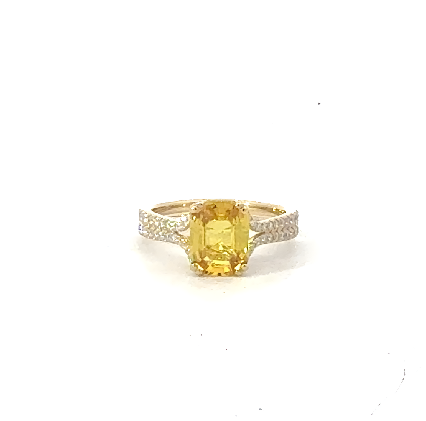 Natural Sapphire Diamond Ring Size 7 14k Gold 2.87 TCW Certified $4,950 604458