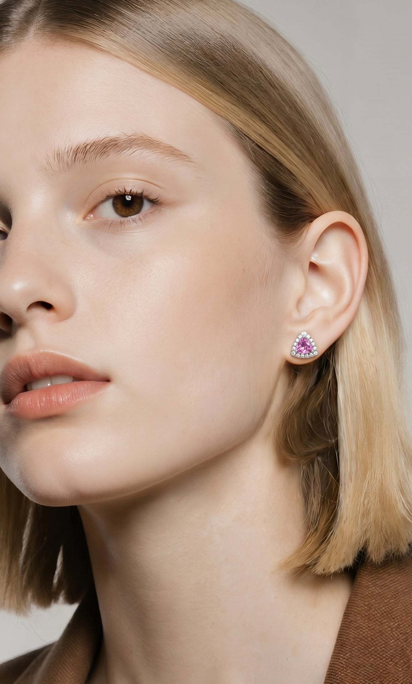 Natural Sapphire Diamond Earrings 14k Gold 2.18 TCW Certified $3,490 604477