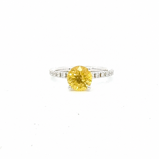 Natural Sapphire Diamond Ring Size 6.5 14k Gold 2.53 TCW Certified $3,950 310631