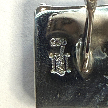 John Hardy Estate Dot Cufflinks Sterling Silver JH114