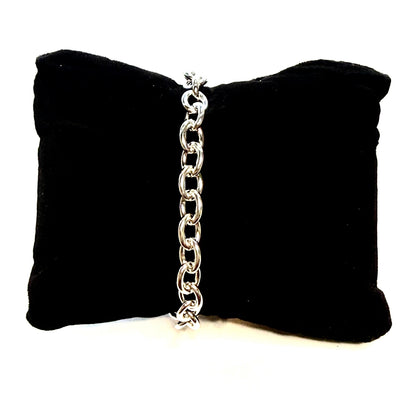 Tiffany & Co Estate Return to Tiffany Toggle Bracelet 7.5" Sterling Silver TIF1012