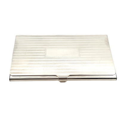 Tiffany & Co Estate Business Card Holder Sterling Silver 58.1 Grams TIF574