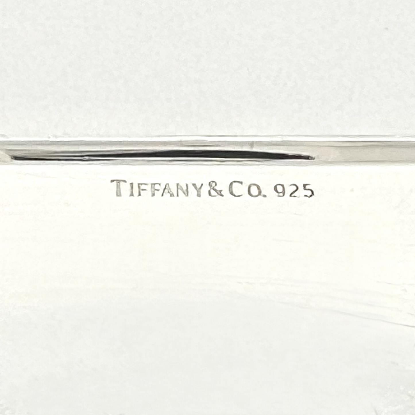 Tiffany & Co Estate Business Card Holder Sterling Silver 58.1g TIF759