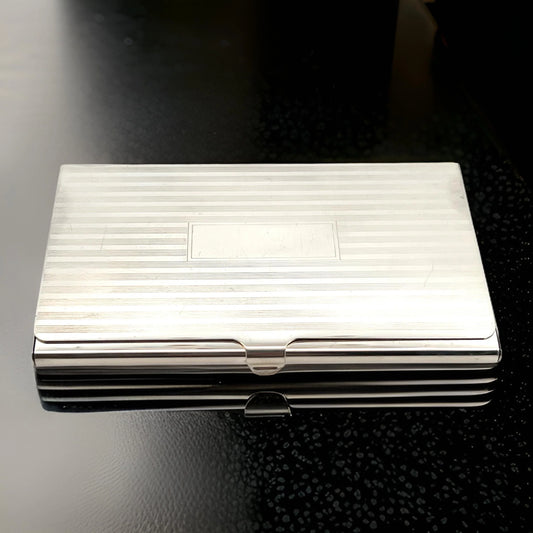 Tiffany & Co Estate Business Card Holder Sterling Silver 58.1 Grams TIF574