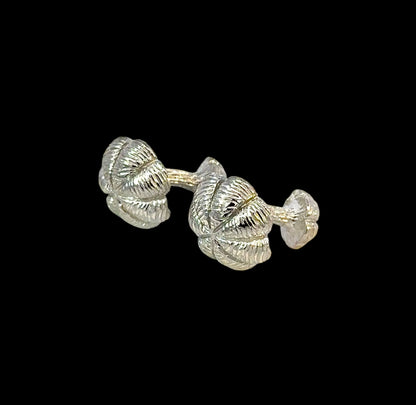 Tiffany & Co Estate Cufflinks Mushroom Sterling Silver 11.60 Grams TIF852