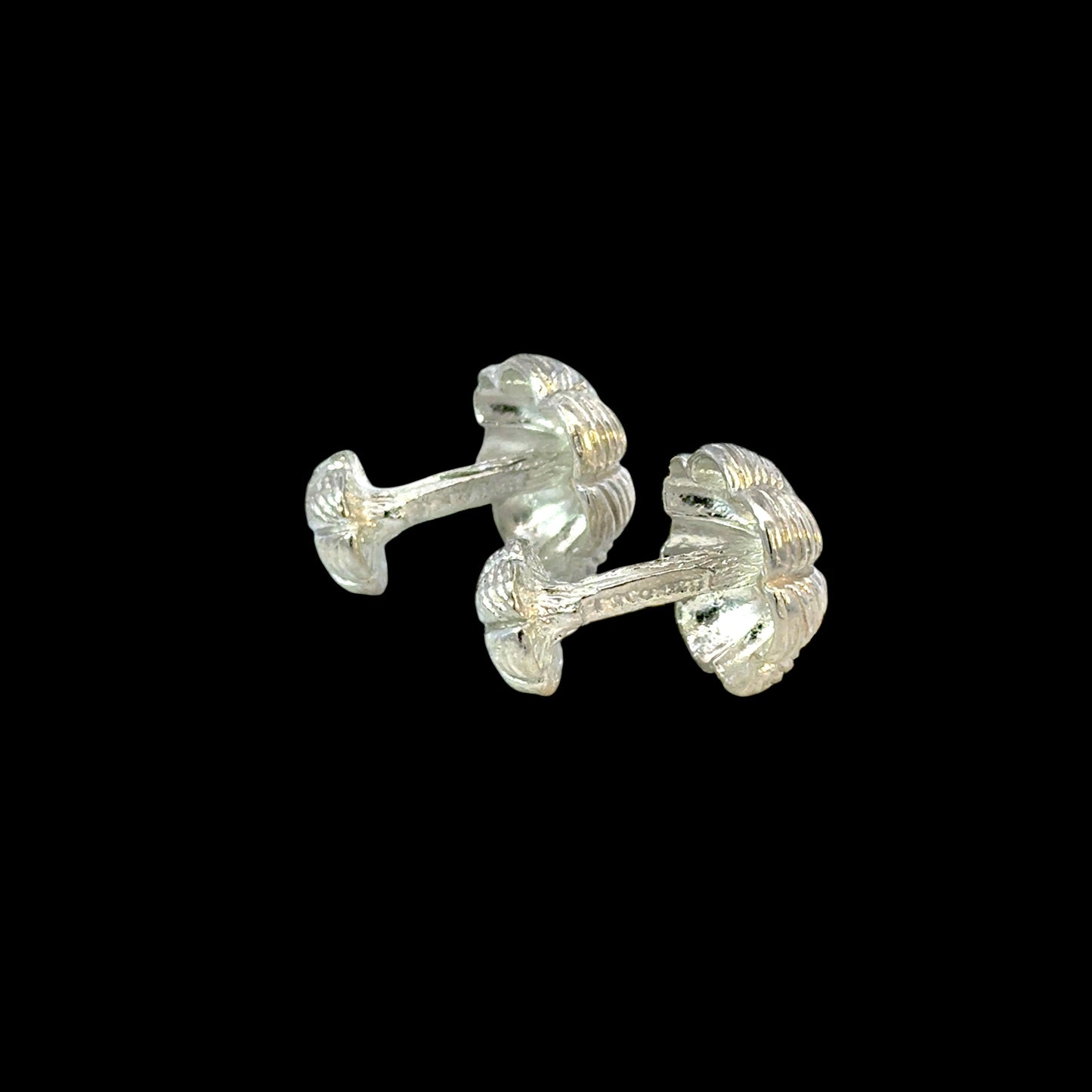 Tiffany & Co Estate Cufflinks Mushroom Sterling Silver 11.60 Grams TIF852