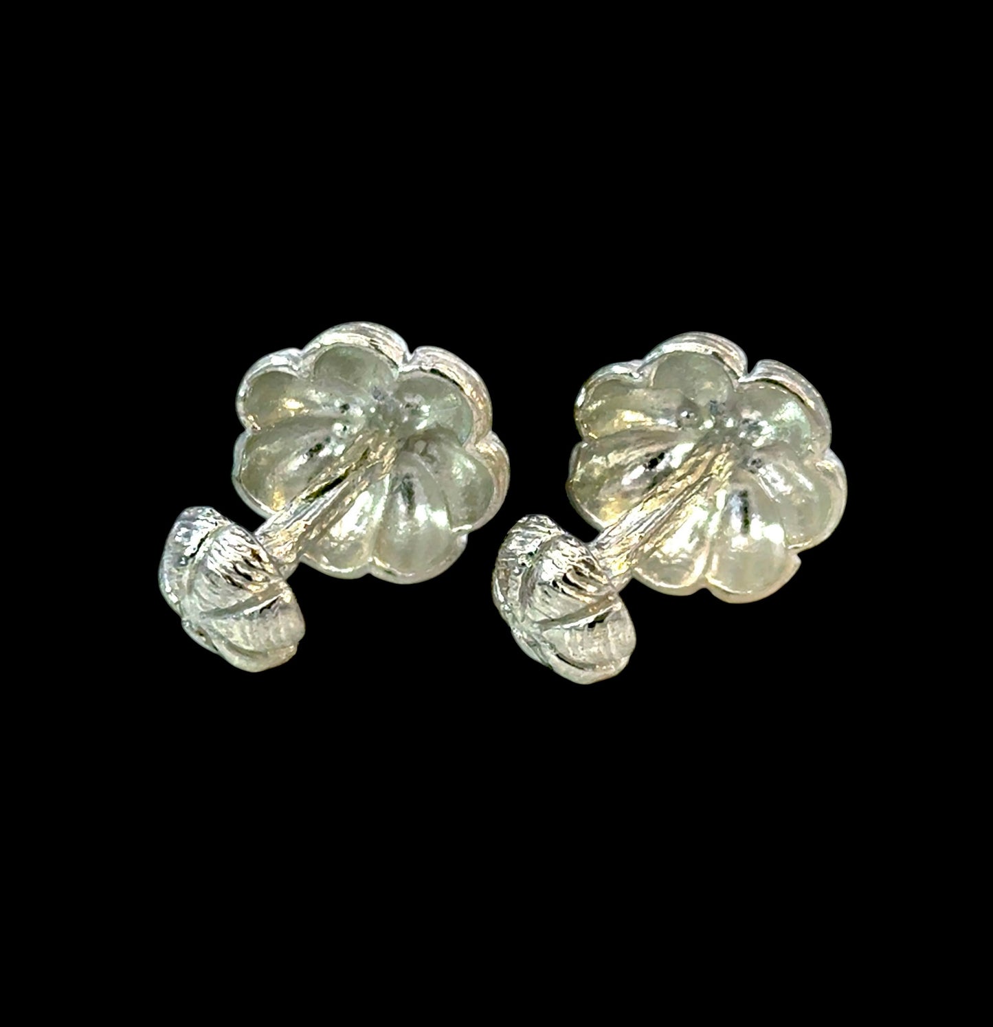 Tiffany & Co Estate Cufflinks Mushroom Sterling Silver 11.60 Grams TIF852