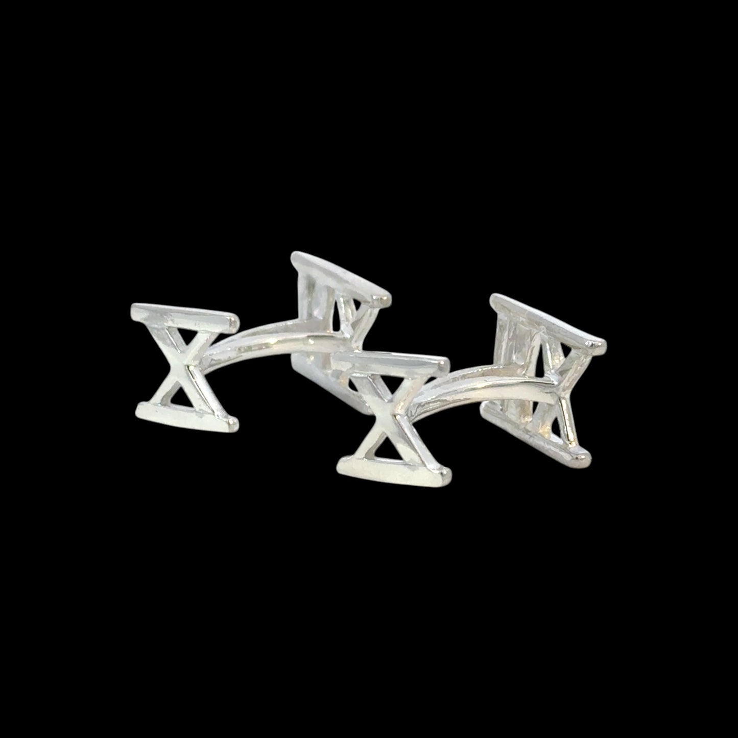 Tiffany & Co Estate Cufflinks Sterling Silver 6.29 Grams TIF854