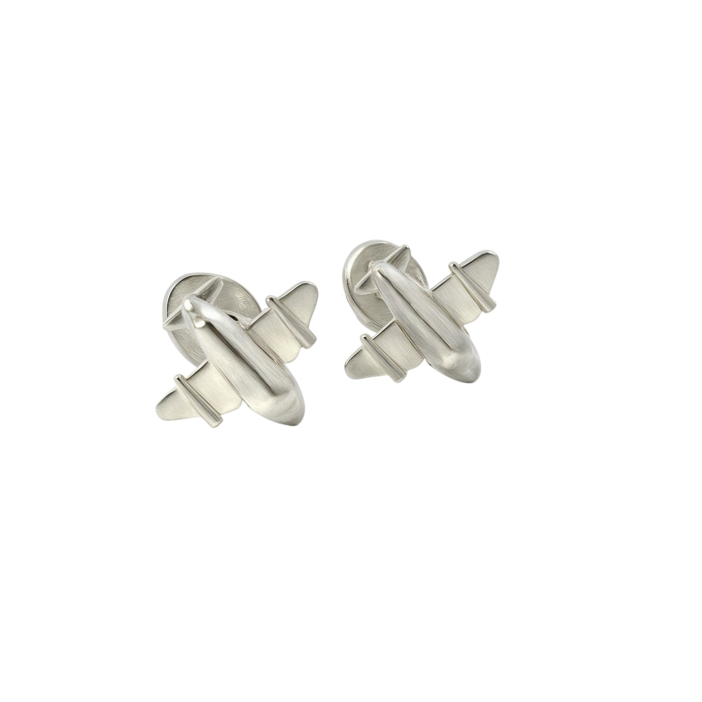 Tiffany & Co Estate Airplane Cufflinks Sterling Silver 9 Grams TIF856