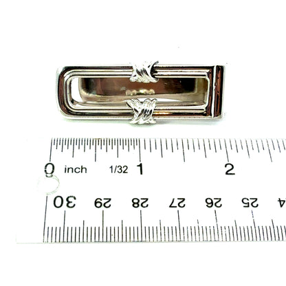 Tiffany & Co Estate Signature X Series Money Clip Sterling Silver TIF1000