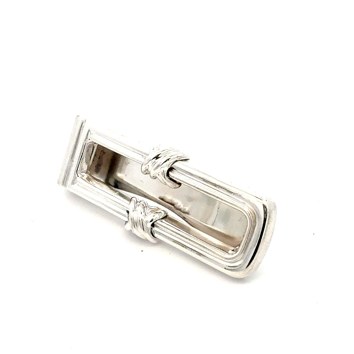 Tiffany & Co Estate Signature X Series Money Clip Sterling Silver TIF1000