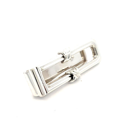 Tiffany & Co Estate Signature X Series Money Clip Sterling Silver TIF1000
