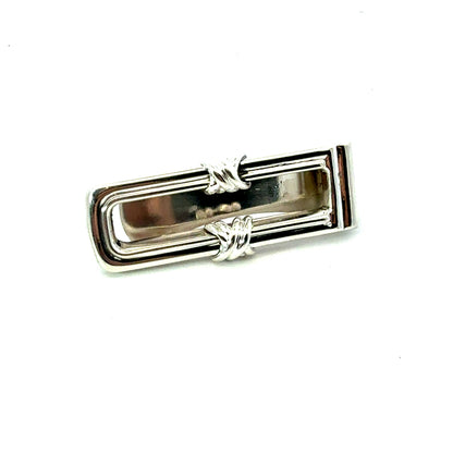 Tiffany & Co Estate Signature X Series Money Clip Sterling Silver TIF1000