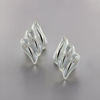 Tiffany & Co Estate XL "Wings" Earrings Sterling Silver 20 Grams TIF790