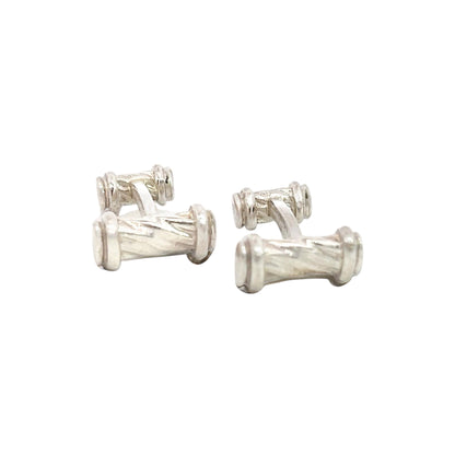 Tiffany & Co Estate "Atlas" Cufflinks Sterling Silver 9.29 Grams TIF807