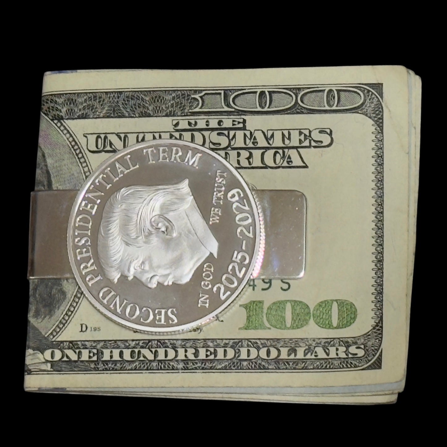 Tiffany & Co Trump Money Clip Sterling Silver Estate TIF905