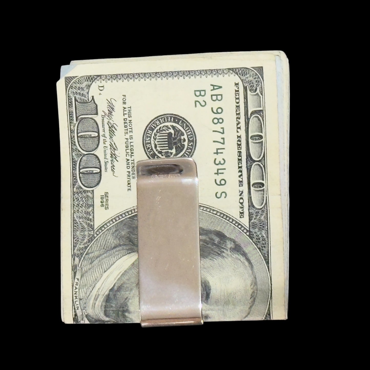 Tiffany & Co Trump Money Clip Sterling Silver Estate TIF905