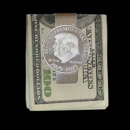 Tiffany & Co Trump Money Clip Sterling Silver Estate TIF905