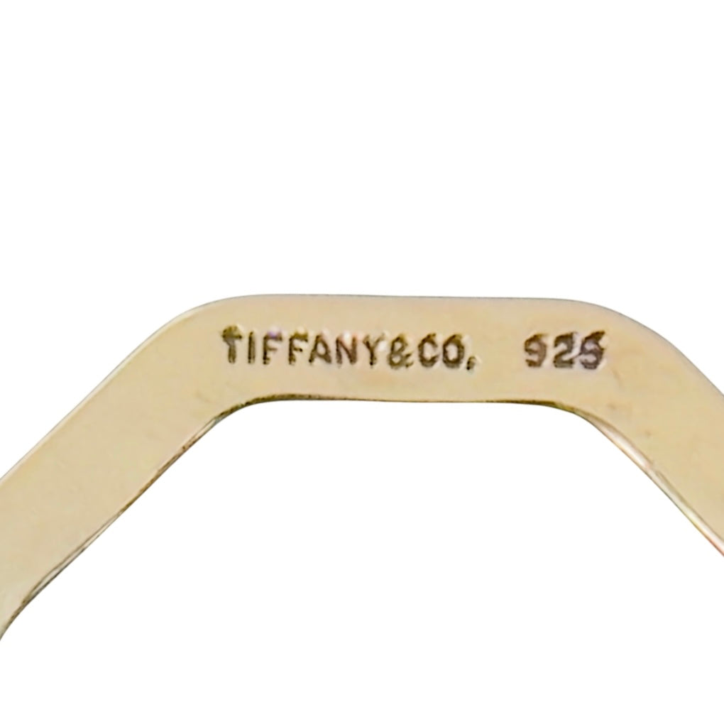 Tiffany & Co Key Ring Sterling Silver Estate TIF913