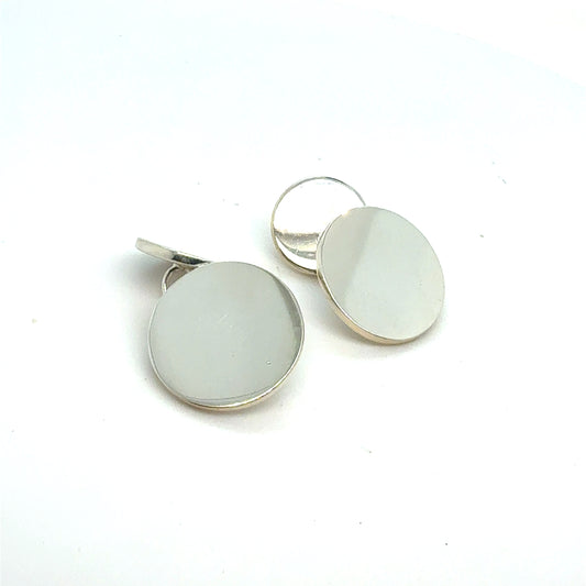 Tiffany & Co Estate Cufflinks Sterling Silver TIF963