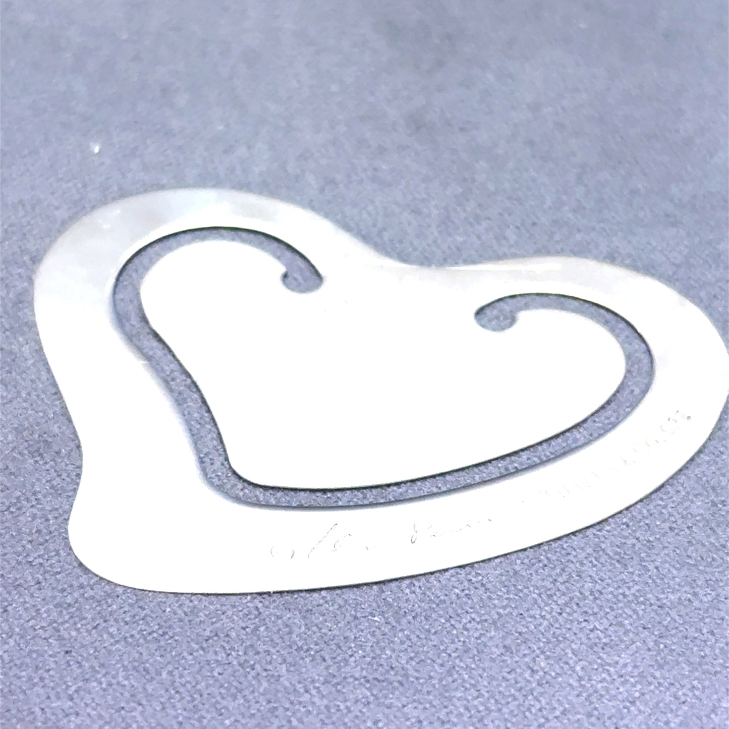 Tiffany & Co Estate Bookmark by Paloma Picasso Sterling Silver TIF976