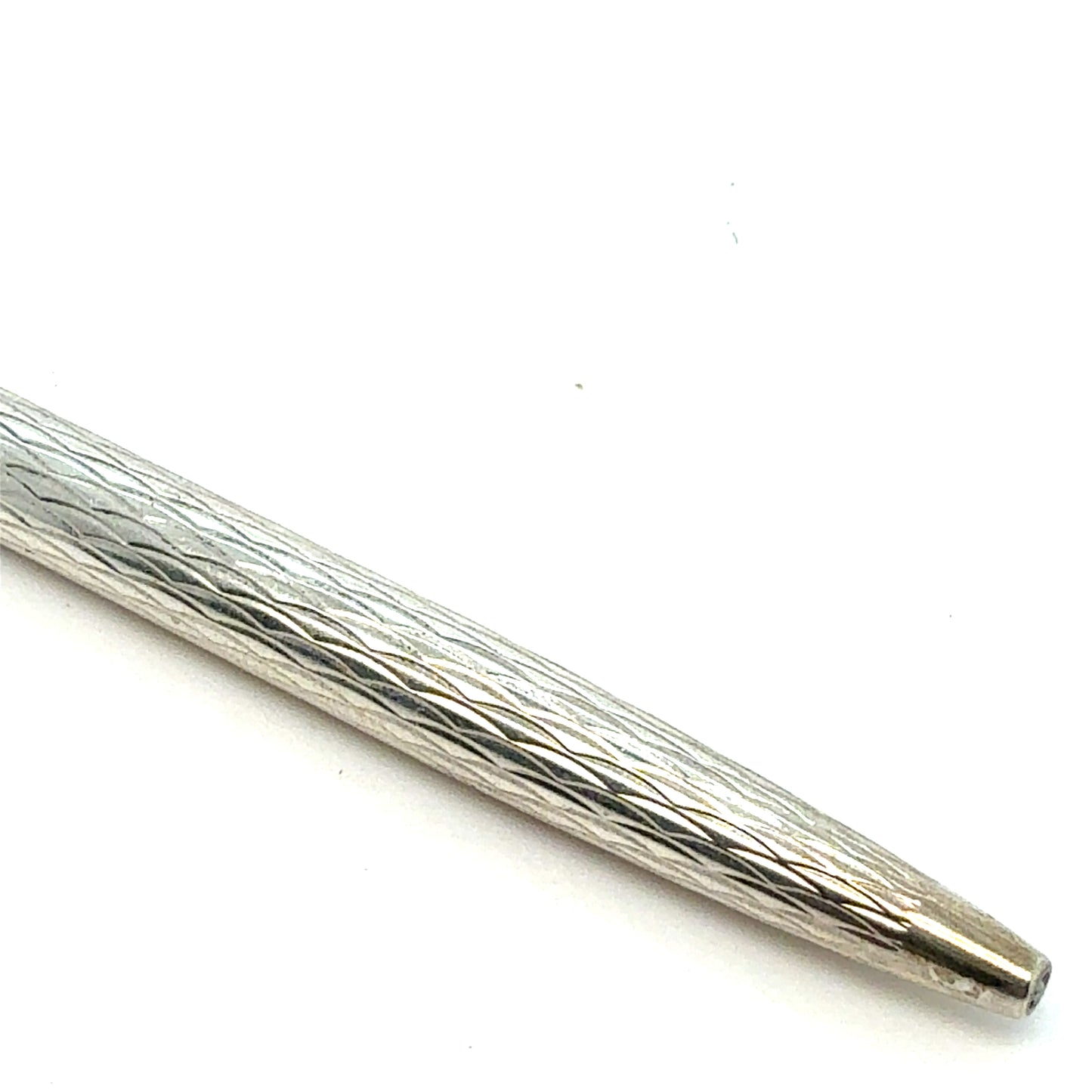 Tiffany & Co Estate Etched Ball Point 4.5" Sterling Silver TIF977